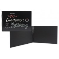 Bismark Cuaderno A5 Lettering Negras 180 g/m² - 32 Hojas (Espera 4 dias)