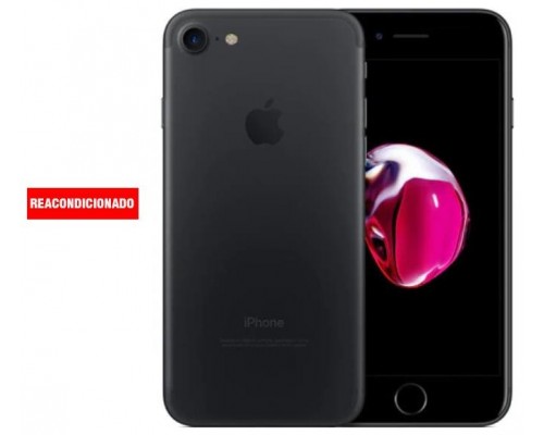 APPLE iPHONE 7 128 GB JET BLACK REACONDICIONADO GRADO B (Espera 4 dias)