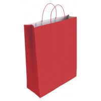 Bismark 329827 bolsa de papel Rojo (MIN25) (Espera 4 dias)