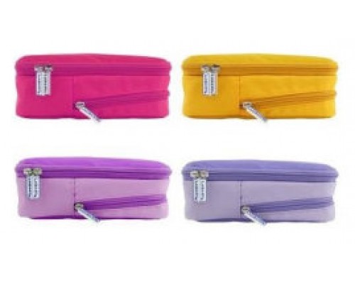 Lagart Portatodo Rectangular Colorblock Multi-bolsillos (Espera 4 dias)