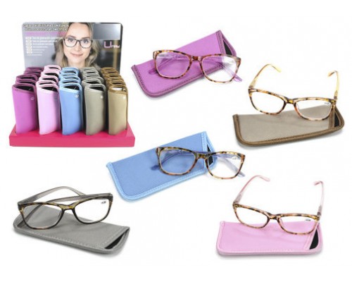 EXPOSITOR 30 GAFAS LECTURA SEÑORA PARIS 5 MODELOS COLORES Y GRADUACIONES SURTIDOS UMAY 332803 (Espera 4 dias)-SX24 EXPOSITOR 30 GAFAS LECTURA SEÑORA PARIS 5 MODELOS COLORES Y GRADUACIONES SURTIDOS UMAY 332803 (Espera 4 dias)