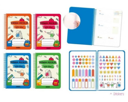 AGENDA ESCOLAR 2025-2026 BACK TO SCHOOL 4º SEMANA VISTA TAPA POLIPROPILENO INGRAF 333352 (Espera 4 dias)