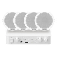 Hikvision DS-QAE0KA60206-4 Kit 1xAmpl 4xAlta Techo-20SX Hikvision DS-QAE0KA60206-4 Kit 1xAmpl 4xAlta Techo