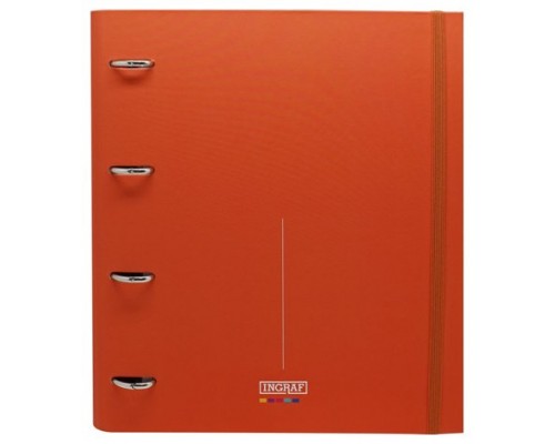 Ingraf 350762 carpeta de cartón A4 Naranja (Espera 4 dias)