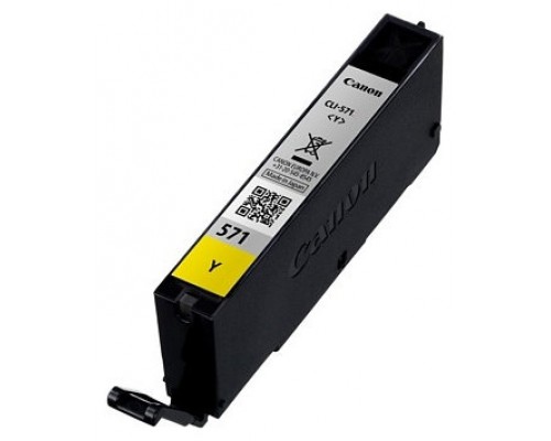 TINTA CANON CLI-571  AMARILLO IP7250/IP8750