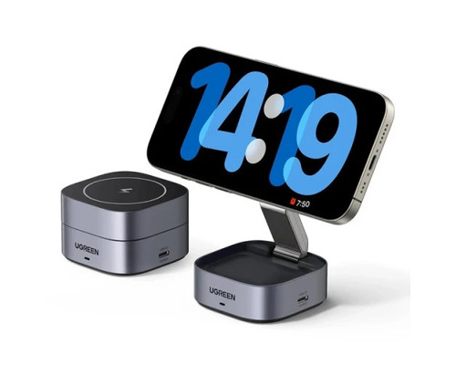 UGREEN 2-IN-1 MAGNETIC WIRELESS CHARGER (Espera 4 dias)