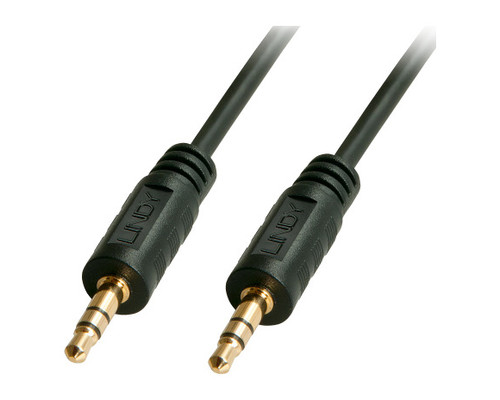 Lindy 35641 cable de audio 1 m 3,5mm Negro (Espera 4 dias)-SX3 Lindy 35641 cable de audio 1 m 3,5mm Negro (Espera 4 dias)