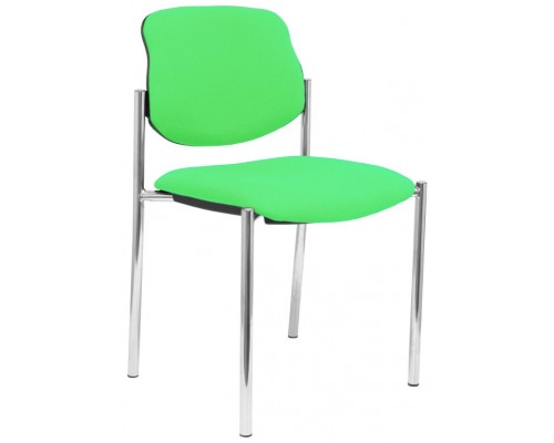 PIQUERAS Y CRESPO NOWY STYL Silla fija Styl bali pistacho chasis cromo