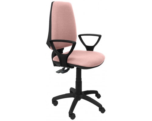 PIQUERAS Y CRESPO Silla Elche S bali rosa palido brazos fijos