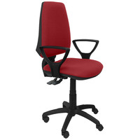 PIQUERAS Y CRESPO Silla Elche S bali granate brazos fijos-9,982SX PIQUERAS Y CRESPO Silla Elche S bali granate brazos fijos