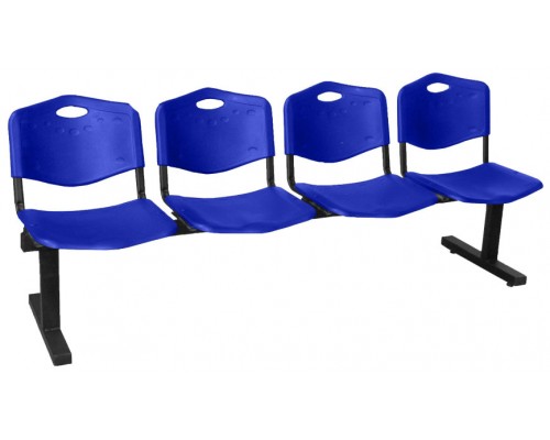 PIQUERAS Y CRESPO NOWY STYL Bancada Iso plastic 4 plazas PVC color azul