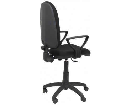 PIQUERAS Y CRESPO Silla Aýna bali negro con brazos