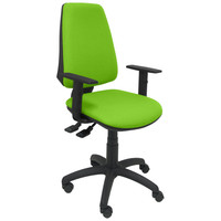 PIQUERAS Y CRESPO Silla Elche S bali verde pistacho brazos regulables