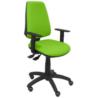 PIQUERAS Y CRESPO Silla Elche S bali verde pistacho brazos regulables ruedas de parque