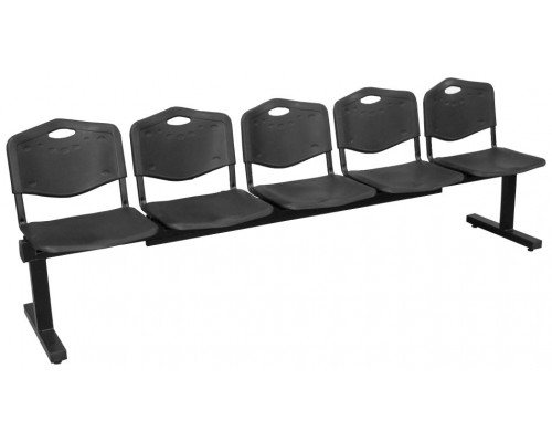 PIQUERAS Y CRESPO NOWY STYL Bancada Iso plastic 5 plazas PVC color negro