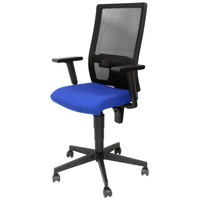 PIQUERAS Y CRESPO NOWY STYL Silla Taktik respaldo malla negro asiento aran azul