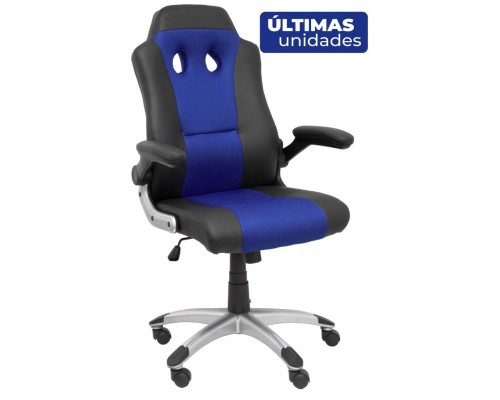 PIQUERAS Y CRESPO Silla gaming Talave similpiel negro y azul ¡Ultimas unidades!!
