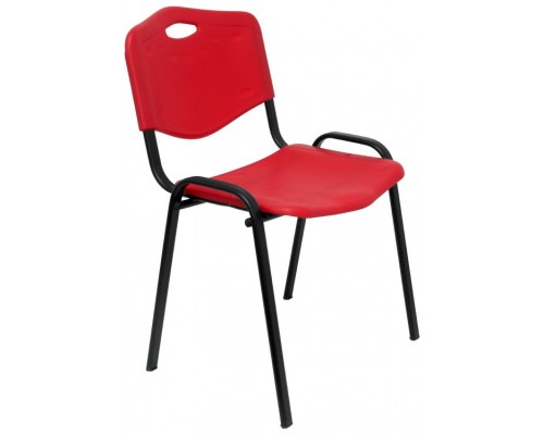 PIQUERAS Y CRESPO Pack 2 sillas Iso plastic PVC rojo ¡Ultimas unidades!!