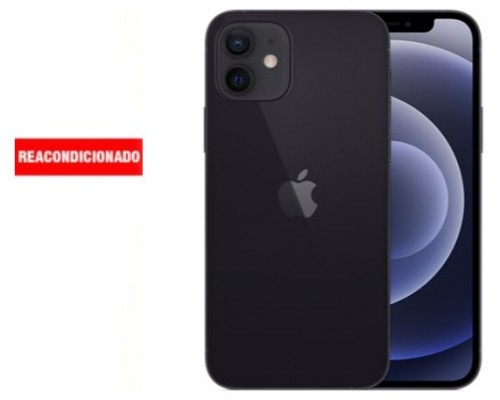 APPLE iPHONE 12 256GB BLACK REACONDICIONADO GRADO B (Espera 4 dias)