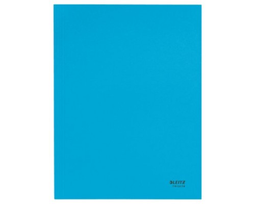 CARPETA CARTON 3 SOLAPAS A4 RECYCLE 100% AZUL LEITZ 39060035 (Espera 4 dias)