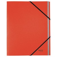 CARPETA CLASIFICADORA DE CARTON 12 POSICIONES A4 RECYCLE 100% ROJO LEITZ 39150025 (Espera 4 dias)