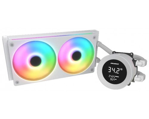 Cougar Ref. Liquid.Poseidon Vistek ARGB 240 White