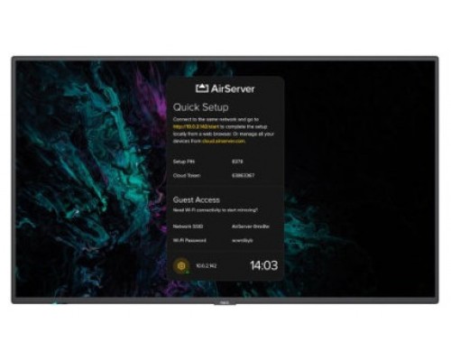 NEC MultiSync M861 Pantalla plana para señalización digital 2,18 m (86") LED 500 cd / m² 4K Ultra HD Negro 24/7 (Espera 4 dias)