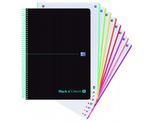 Oxford 400088489 cuaderno y block 160 hojas Negro (MIN5) (Espera 4 dias)