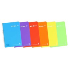 ENRI Plus cuaderno y block 80 hojas Colores surtidos (MIN5) (Espera 4 dias)