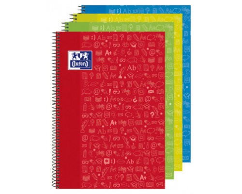 CUADERNO TAPA EXTRADURA WRITE&ERASE Fº 80H 4X4 - LENGUA - SURTIDO OXFORD 400136930 (MIN4) (Espera 4 dias)