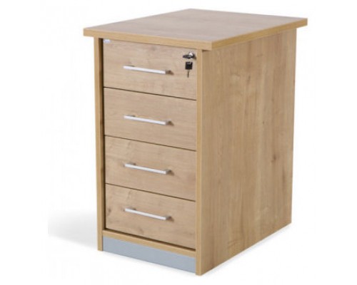 CAJONERA BUCK 4 CAJONES. LATERALES ROBLE / TECHO + FRENTE ROBLE ROCADA 4005AR08V24 (Espera 4 dias)