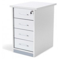 CAJONERA BUCK 4 CAJONES. LATERALES BLANCO / TECHO + FRENTE BLANCO ROCADA 4005AW04V24 (Espera 4 dias)