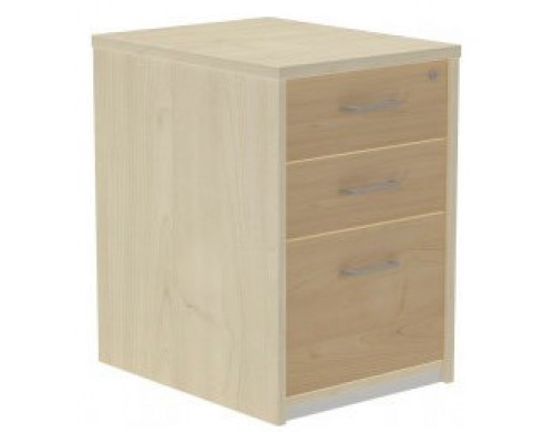 CAJONERA BUCK 2 CAJONES + CARPETERO. LATERALES ROBLE / TECHO + FRENTE ROBLE ROCADA 4006AR08V24 (Espera 4 dias)