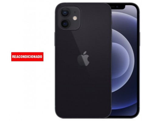 APPLE iPHONE 12 128GB BLACK REACONDICIONADO GRADO B (Espera 4 dias)