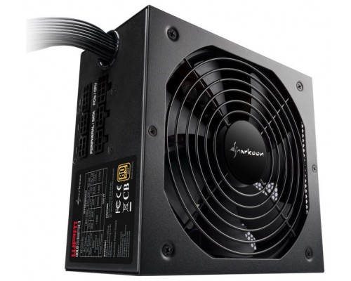 FUENTE ALIMENTACION SHARKOON WPM GOLD ZERO 650W 80+ ATX NEGRO