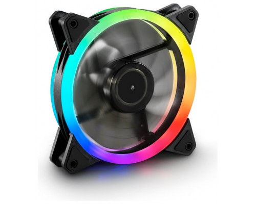 VENTILADOR CAJA SHARKOON SHARK BLADES FAN 120X120X 25,5 MM RGB LED