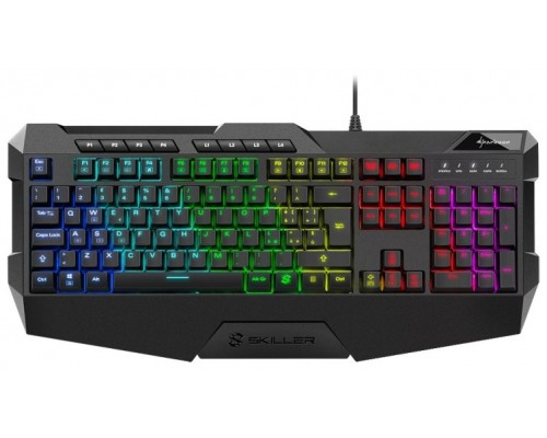 TECLADO GAMING SHARKOON SGK4 RGB USB PORTUGUES