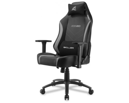 SILLA GAMING SHARKOON SGS20 NEGRO/GRIS