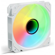 VENTILADOR CAJA SHARKOON SHARK MIRROR PWM RGB BLANCO