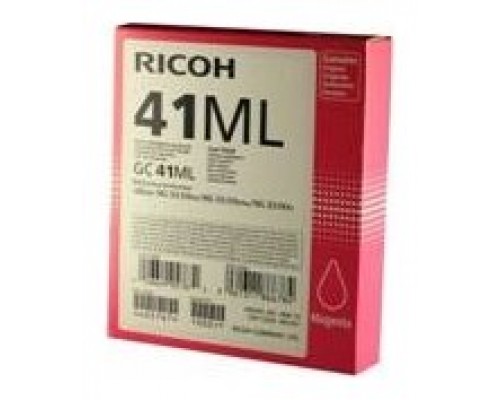 RICOH SG2100N/3110DN/3110DNW/3120B GC-41Ml Cartucho Magenta-SX12 RICOH SG2100N/3110DN/3110DNW/3120B GC-41Ml Cartucho Magenta