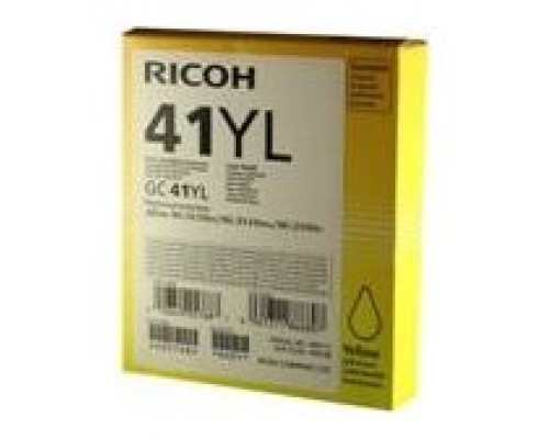 RICOH SG2100N/3110DN/3110DNW/3120B GC-41Yl Cartucho Amarillo-SX12 RICOH SG2100N/3110DN/3110DNW/3120B GC-41Yl Cartucho Amarillo