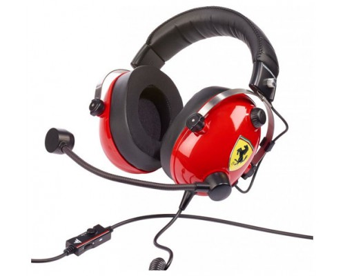 Thrustmaster New! T.Racing Scuderia Ferrari Edition Auriculares Diadema Conector de 3,5 mm Negro, Rojo (Espera 4 dias)