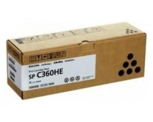 RICOH cartucho de toner negro SPC360X/SPC361-SX22 RICOH cartucho de toner negro SPC360X/SPC361