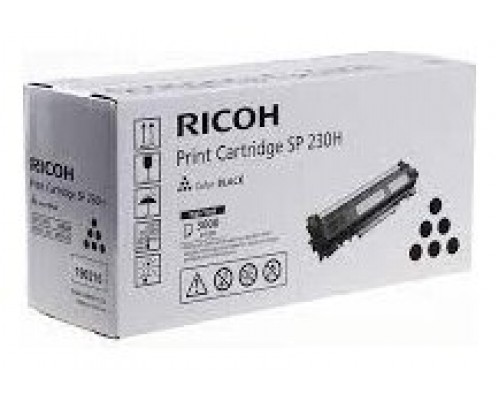 RICOH Toner negro SP 230DNW/230SFNW larga duracion tipo SP230H-SX16 RICOH Toner negro SP 230DNW/230SFNW larga duracion tipo SP230H