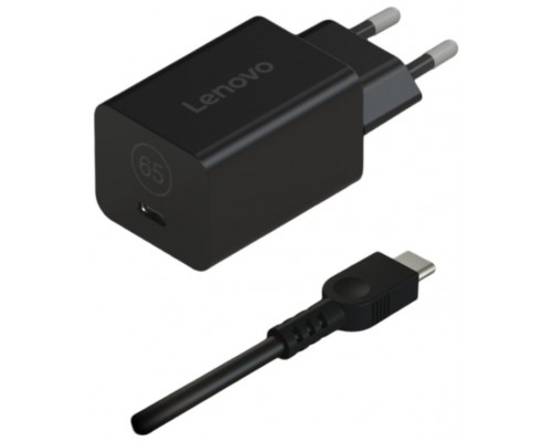 CARGADOR ADAPTADOR LENOVO TIPO-C 65W NEGRO-SX19 CARGADOR ADAPTADOR LENOVO TIPO-C 65W NEGRO
