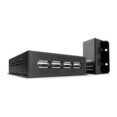 Lindy 42681 ampliador de red Transmisor y receptor de red Negro (Espera 4 dias)