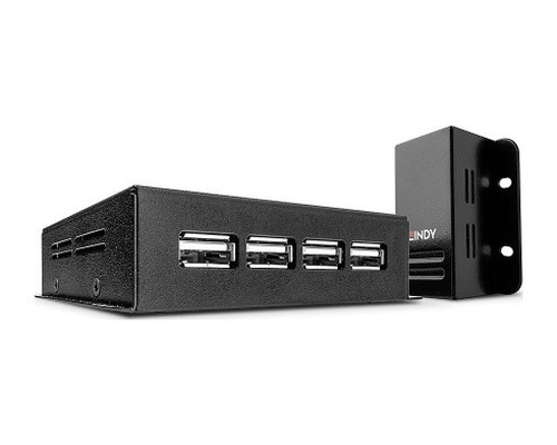 Lindy 42681 ampliador de red Transmisor y receptor de red Negro (Espera 4 dias)