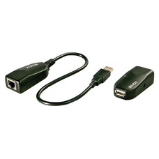 Lindy 42693 ampliador de red Transmisor y receptor de red Negro (Espera 4 dias)