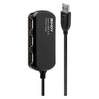 Lindy 42783 hub de interfaz 480 Mbit/s Negro (Espera 4 dias)