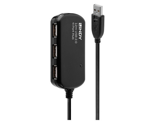 Lindy 42783 hub de interfaz 480 Mbit/s Negro (Espera 4 dias)